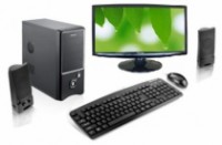 Computador Novo Intel Dual Core G620 2.6Ghz 3MB 1155 Memória 4GB DDR3 HD 500GB DVD-RW + Monitor LED 20 Samsung - 